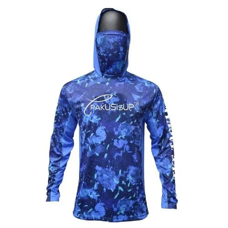 Sudadera con capucha de pesca para hombre