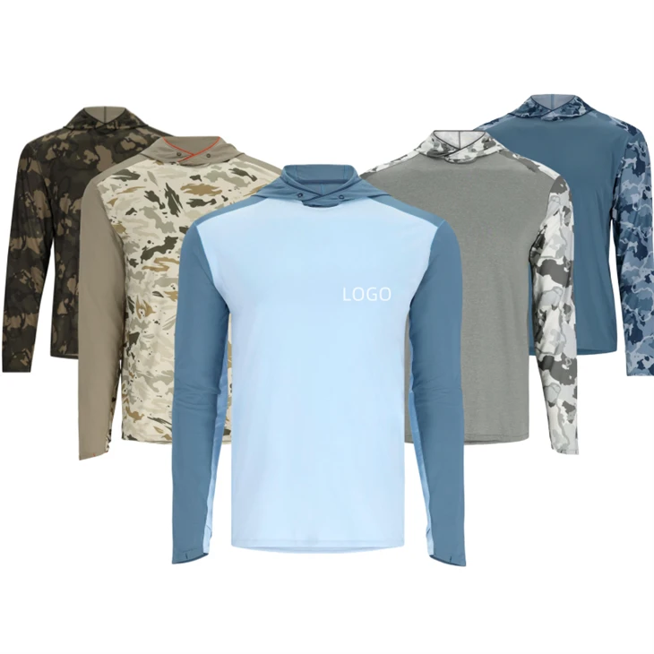 Custom Uv Protection Fishing Shirts Spf 50