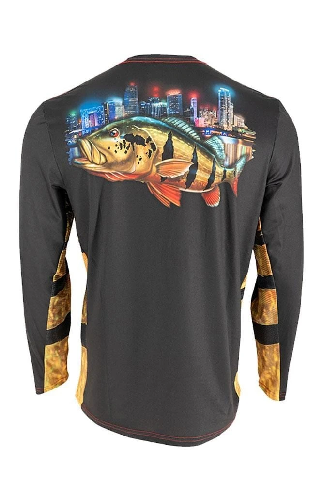 Peacock Bass Performance Fishing Shirt